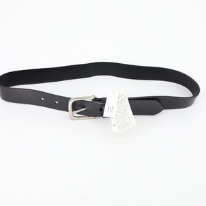 NWT Gap‎ Boys Black Leather Belt